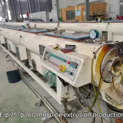 Used for Sale-NEOTEK · HDPE Pipe Extrusion Line Φ75–Φ160mm · Year 2020