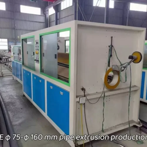 Used for Sale-NEOTEK · HDPE Pipe Extrusion Line Φ75–Φ160mm · Year 2020