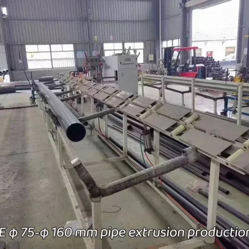 Used for Sale-NEOTEK · HDPE Pipe Extrusion Line Φ75–Φ160mm · Year 2020