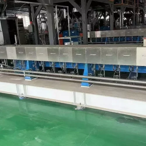 Used for Sale-Nanjing GORRY GTS75H High Torque Twin-Screw Pelletizing Line · Trial Condition · Year 2020