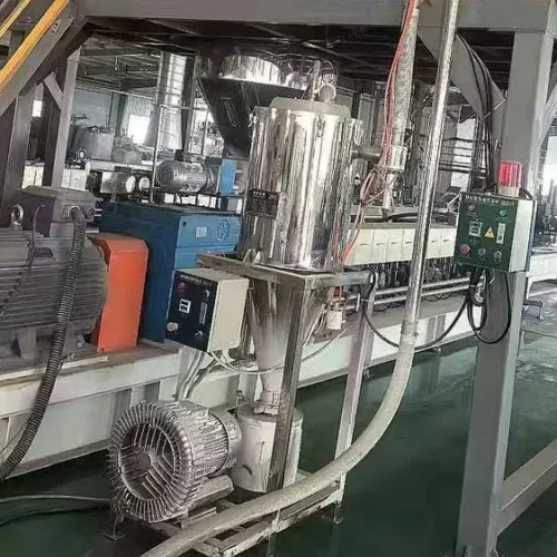 Used for Sale-Nanjing GORRY GTS75H High Torque Twin-Screw Pelletizing Line · Trial Condition · Year 2020