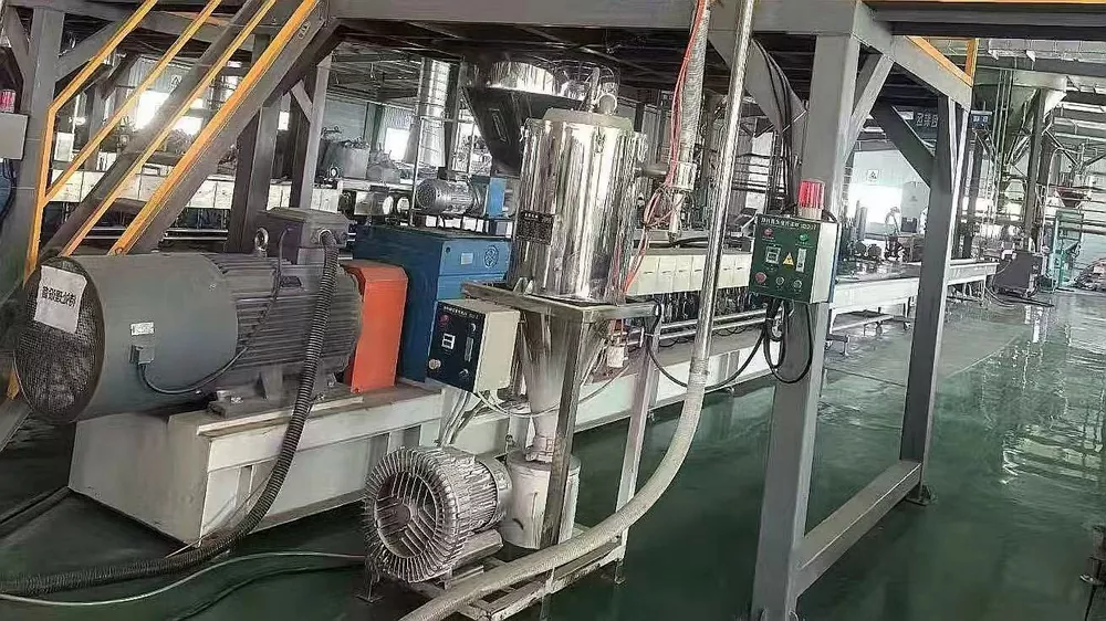 Used for Sale-Nanjing GORRY GTS75H High Torque Twin-Screw Pelletizing Line · Trial Condition · Year 2020