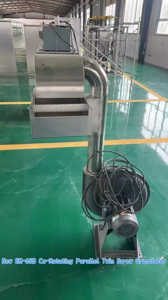 Nearly New SM-65B Co-Rotating Parallel Twin Screw Granulator · Manufactured December 2024