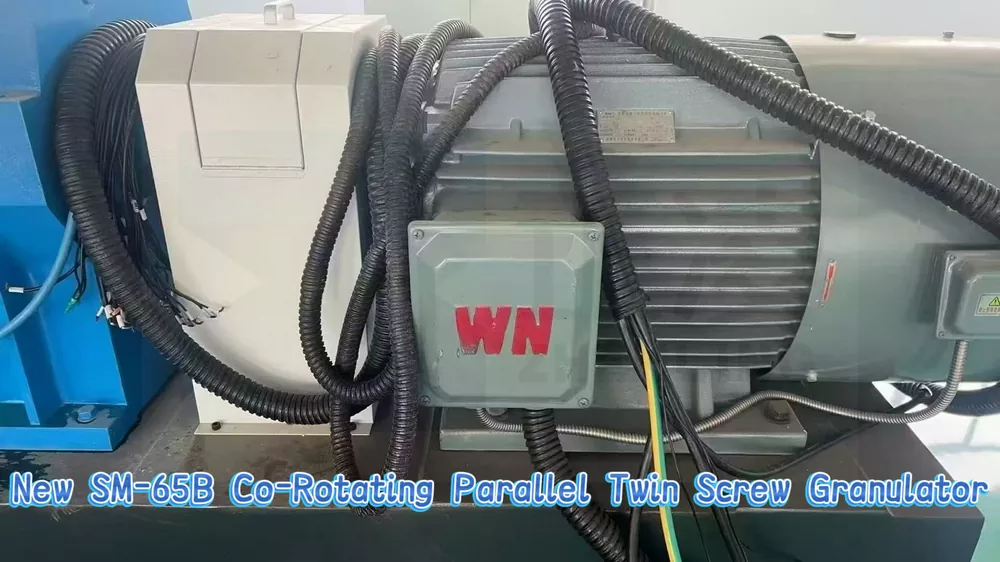 Nearly New SM-65B Co-Rotating Parallel Twin Screw Granulator · Manufactured December 2024