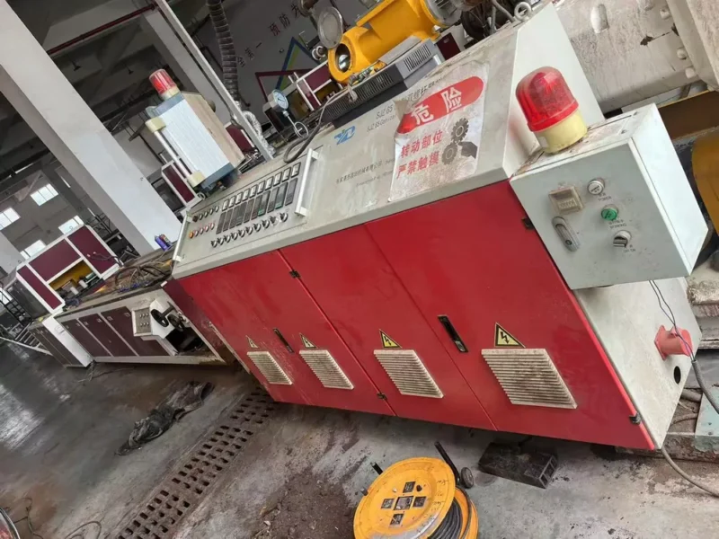 Used for Sale-XINTIAN SJZ65/132 WPC Profile Extrusion Line · High-Quality Stock · Year 2020