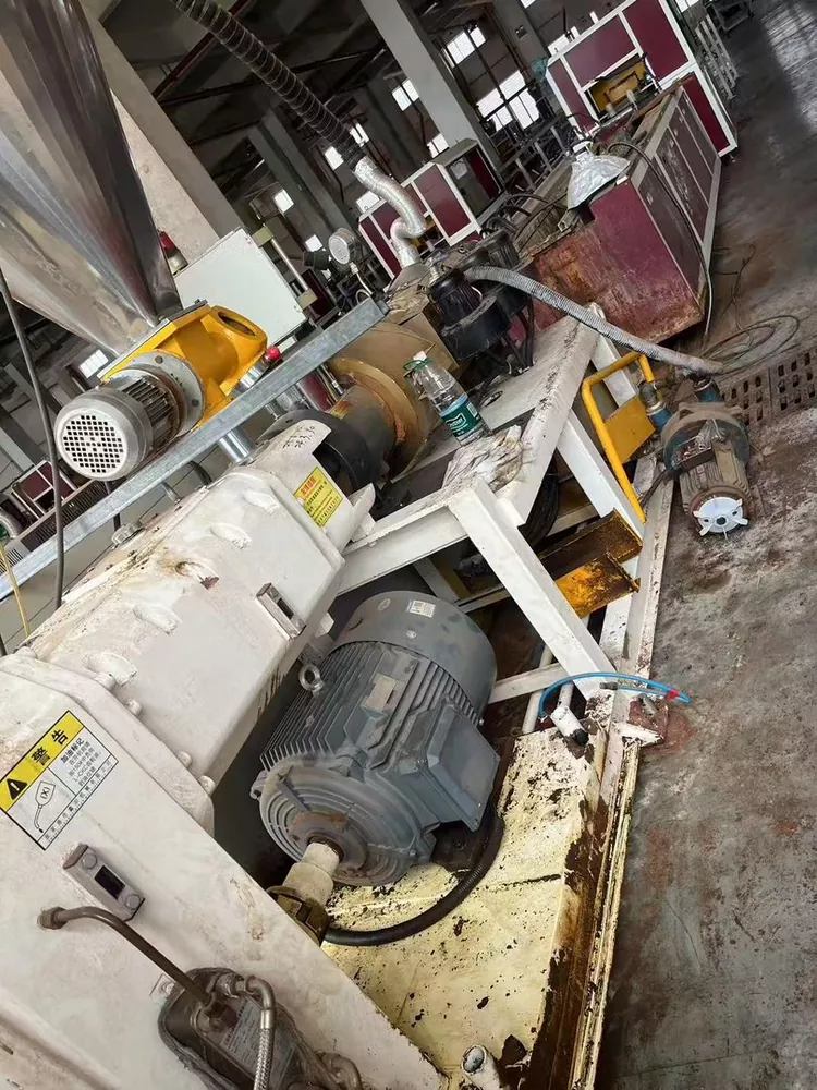 Used for Sale-XINTIAN SJZ65/132 WPC Profile Extrusion Line · High-Quality Stock · Year 2020