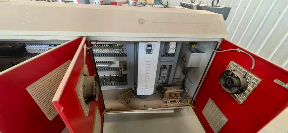 Used for Sale-Zhangjiagang Lianguan SJZ65/132-YF240 PVC Profile Production Line