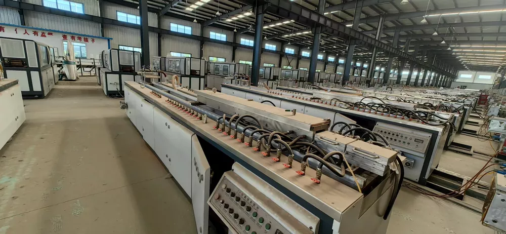 Used for Sale-Zhangjiagang Lianguan SJZ65/132-YF240 PVC Profile Production Line