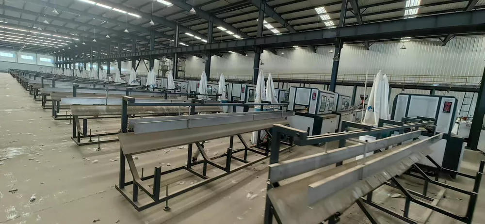 Used for Sale-Zhangjiagang Lianguan SJZ65/132-YF240 PVC Profile Production Line