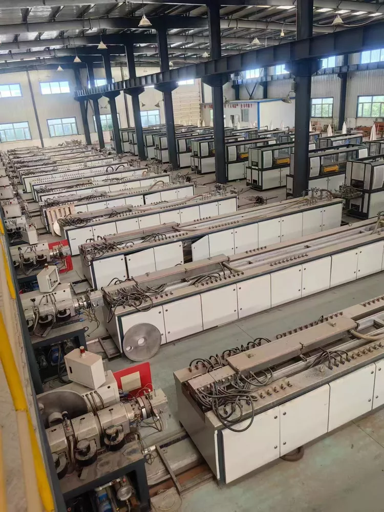 Used for Sale-Zhangjiagang Lianguan SJZ65/132-YF240 PVC Profile Production Line