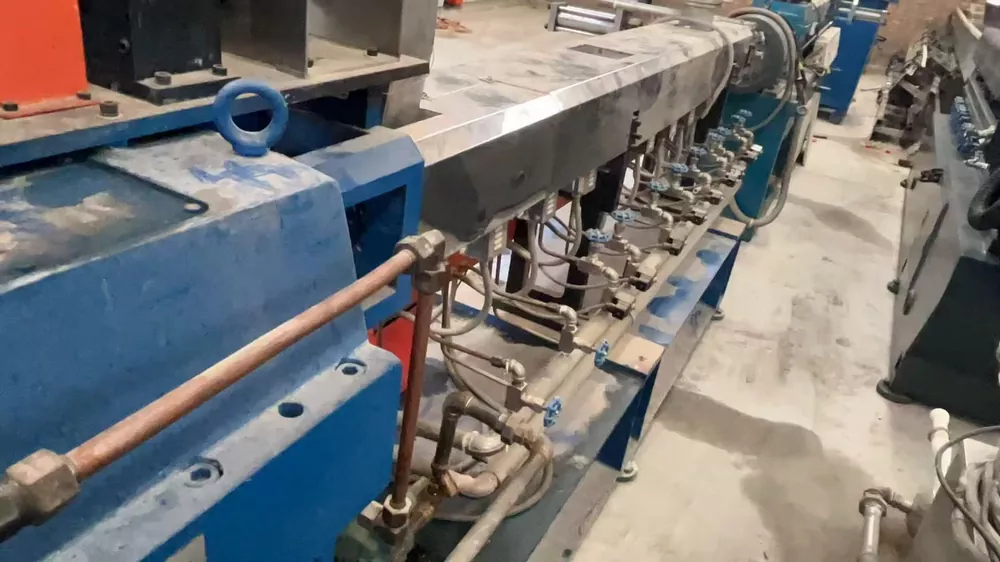 For Sale · SHIJIAZHUANG HAOSU TSH-65B Co-rotating Parallel Twin Screw Pelletizing Machine