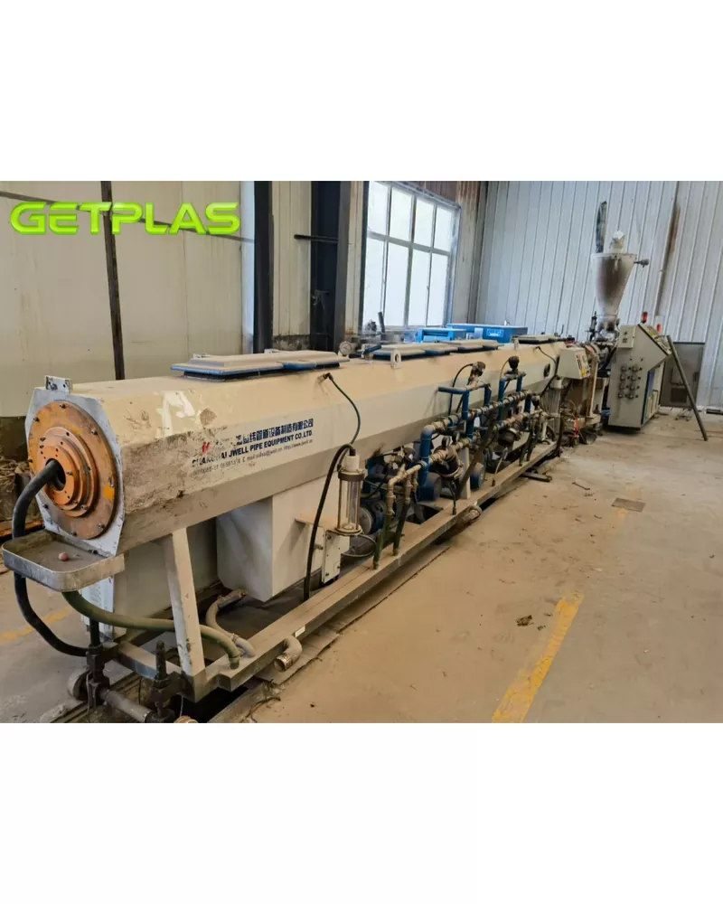 2017 JWELL12 Used 2017 JWELL Φ50–Φ160 PVC Drainage Pipe Production Line