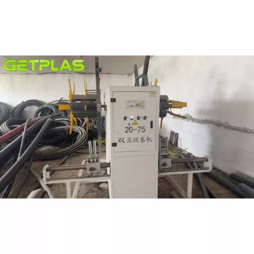 2023 JWELL10 Used 2023 JWELL JWGPE110 HDPE 3-Layer Co-Extrusion High-Speed Pipe Line