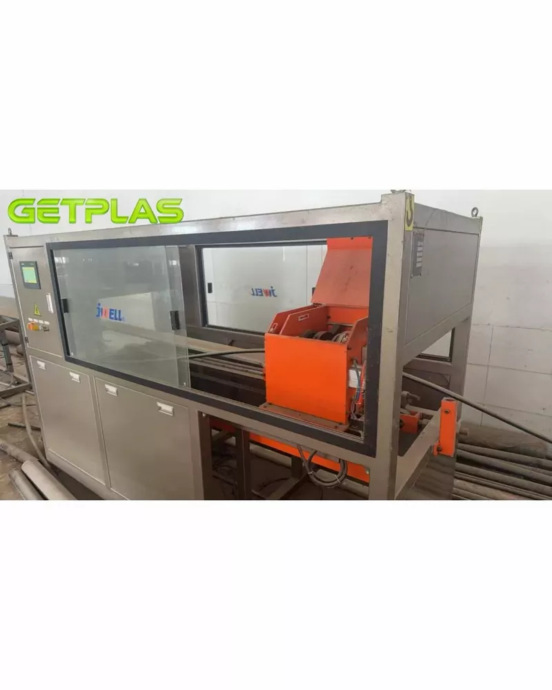 2023 JWELL4 Used 2023 JWELL JWGPE110 HDPE 3-Layer Co-Extrusion High-Speed Pipe Line