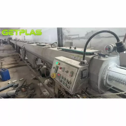 2023 JWELL5 Used 2023 JWELL JWGPE110 HDPE 3-Layer Co-Extrusion High-Speed Pipe Line