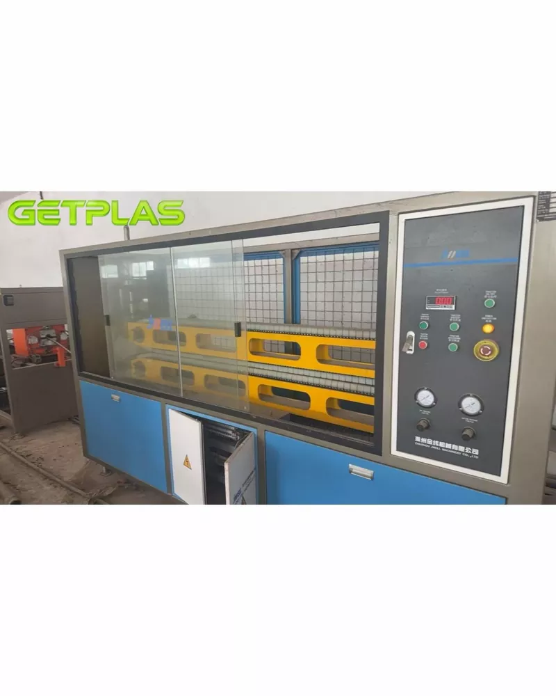 2023 JWELL8 Used 2023 JWELL JWGPE110 HDPE 3-Layer Co-Extrusion High-Speed Pipe Line