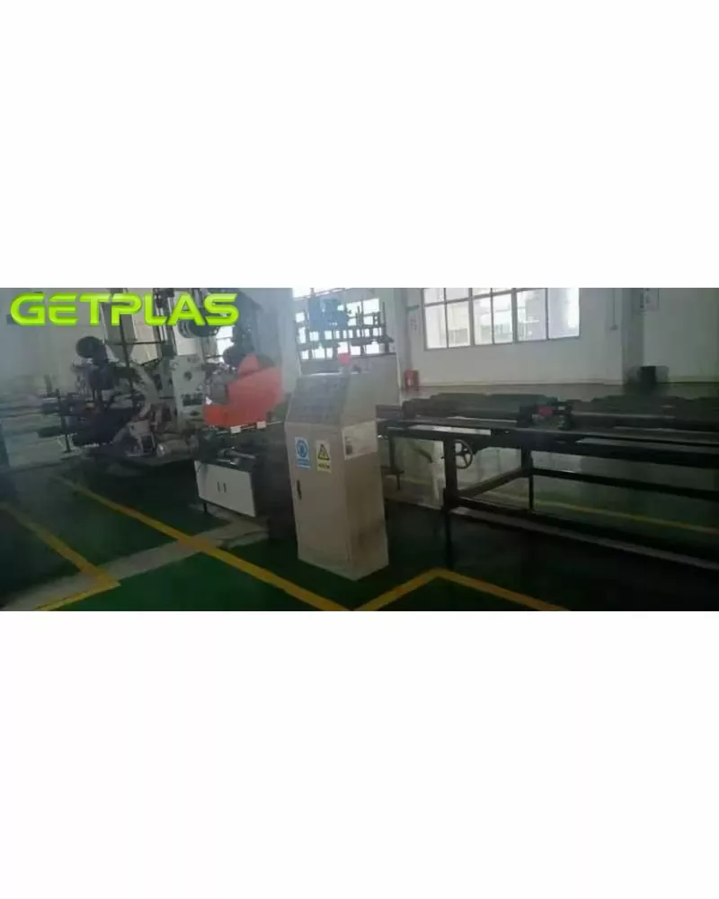 Used 2018 GOLDSTONE-ORIENT GSN DN300-DN800 HDPE Continuous Spiral Type C Corrugated Profile Pipe Production Line