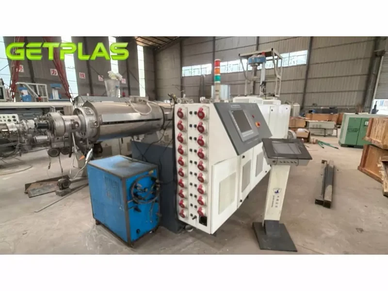 Used Hangzhou Shuanglin Φ315–Φ630 PE Solid Wall Pipe Line For Sale
