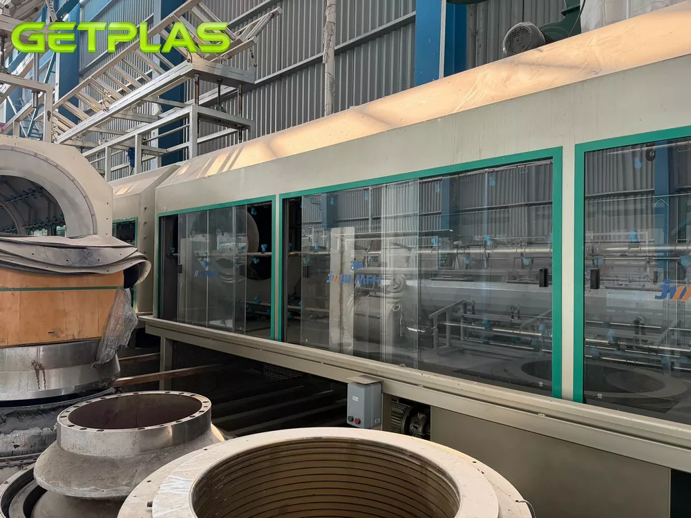 For Sale | 2021 JWELL MFH1200 HDPE Solid Wall Pipe Extrusion Line