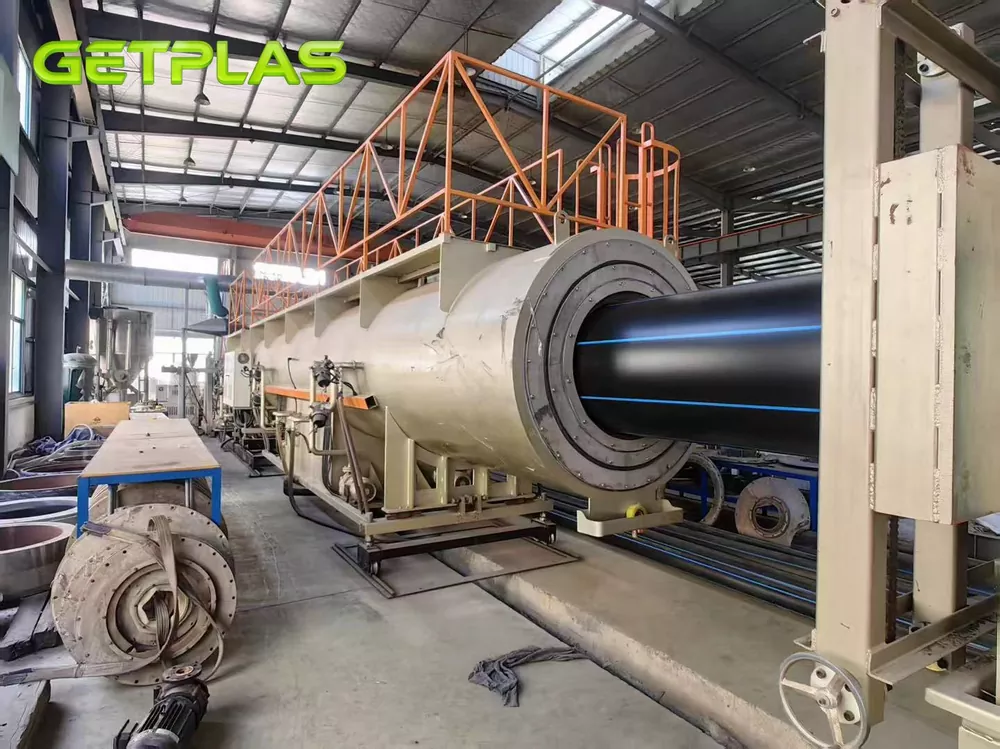 For Sale | 2021 JWELL MFH1200 HDPE Solid Wall Pipe Extrusion Line