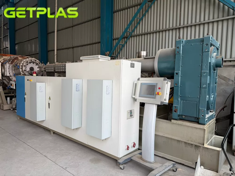 For Sale | 2021 JWELL MFH1200 HDPE Solid Wall Pipe Extrusion Line