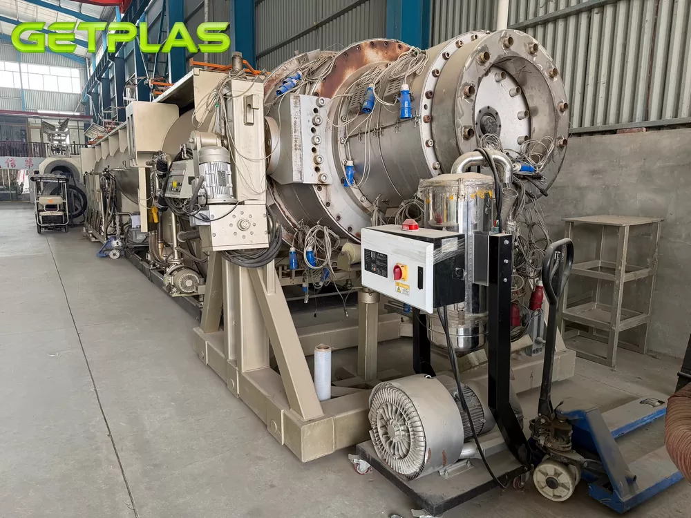 For Sale | 2021 JWELL MFH1200 HDPE Solid Wall Pipe Extrusion Line