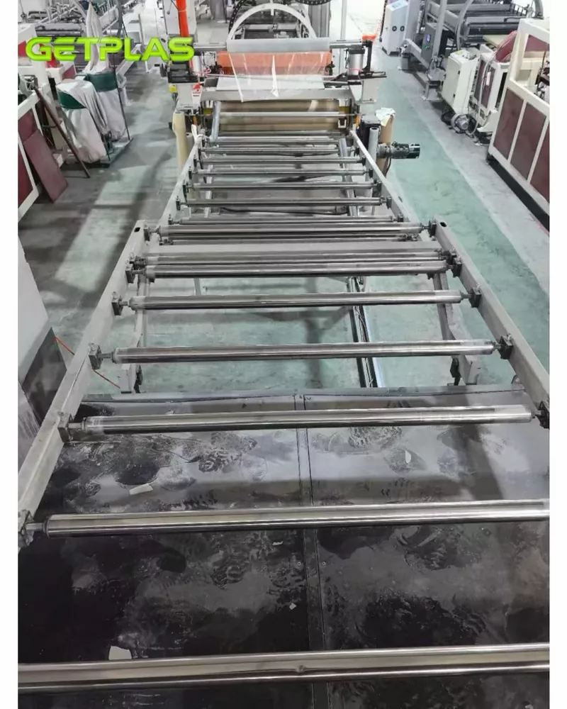 JWELL Vertical 3-Roll4 Used 2024 JWELL Vertical 3-Roll PVC Marble Sheet Production Line