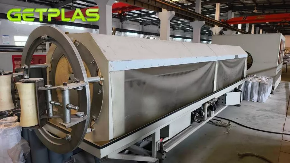 Jinhu 315-630 5 Used Jinhu 315-630 PVC Water Supply Pipe Production Line For Sale