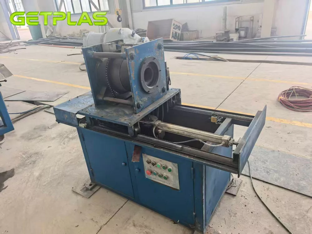 Jinhu PVC65 4 Used Jinhu PVC65 110mm Corrugated Pipe Production Line For Sale