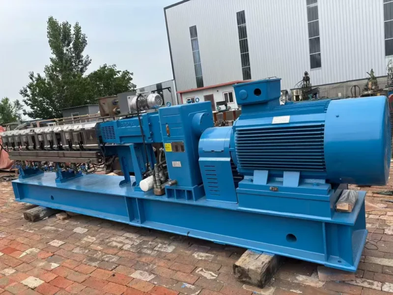 Used 2023 Nanjing Keya SK65D Twin Screw Pelletizing Line