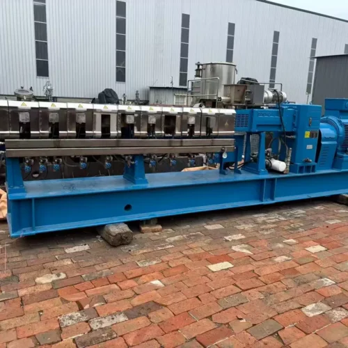 Nanjing Keya2 Used 2023 Nanjing Keya SK65D Twin Screw Pelletizing Line