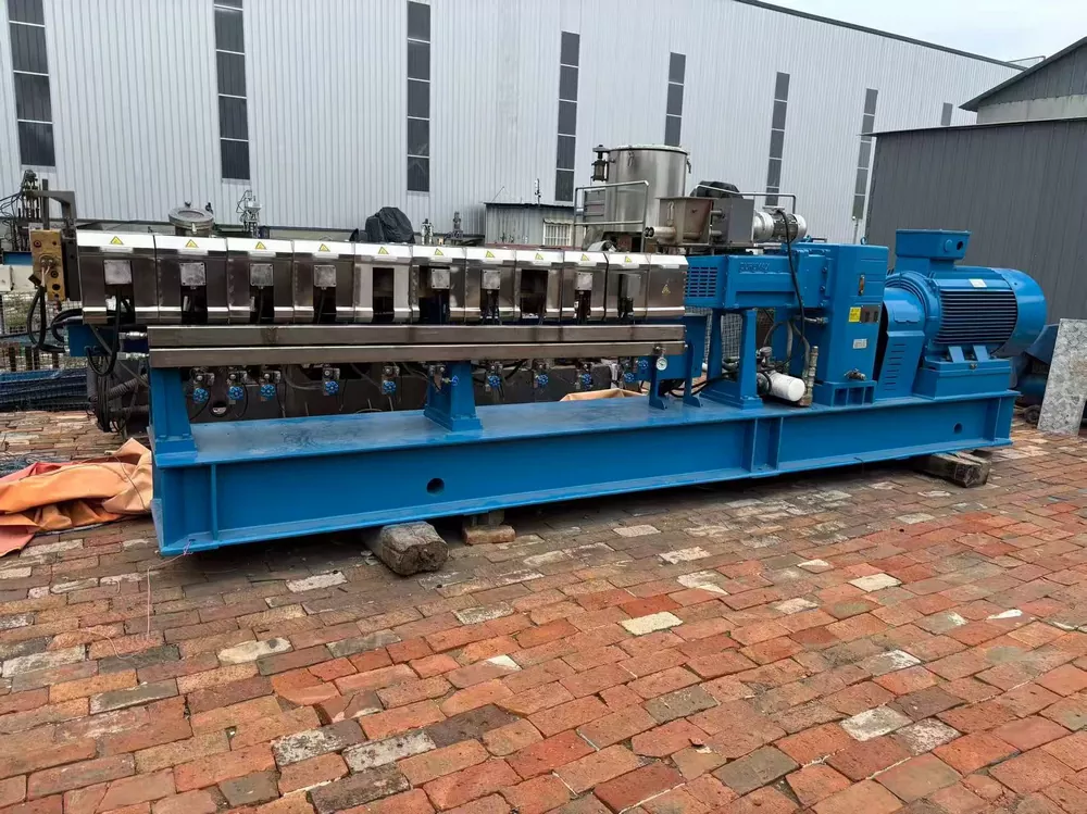 Nanjing Keya2 Used 2023 Nanjing Keya SK65D Twin Screw Pelletizing Line