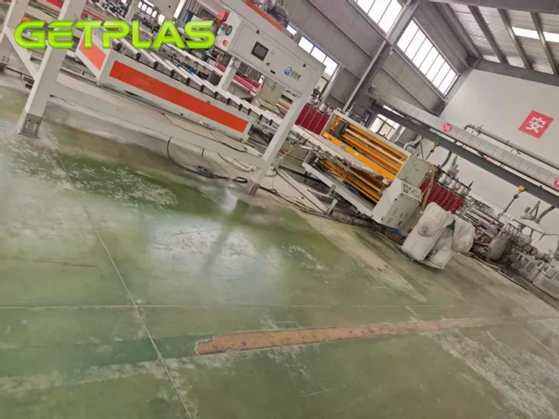 Used 2023 Qingdao Zhongsu SJSZ80/156 PVC/WPC Foam Board Line For Sale