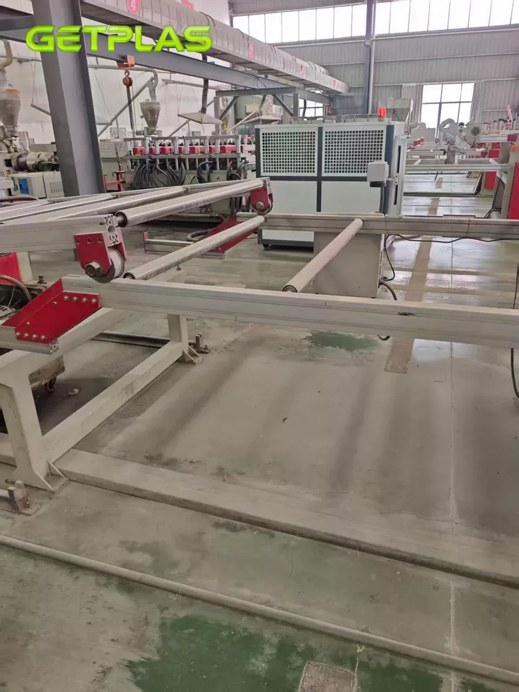 Qingdao Zhongsu10 Used 2023 Qingdao Zhongsu SJSZ80/156 PVC/WPC Foam Board Line For Sale
