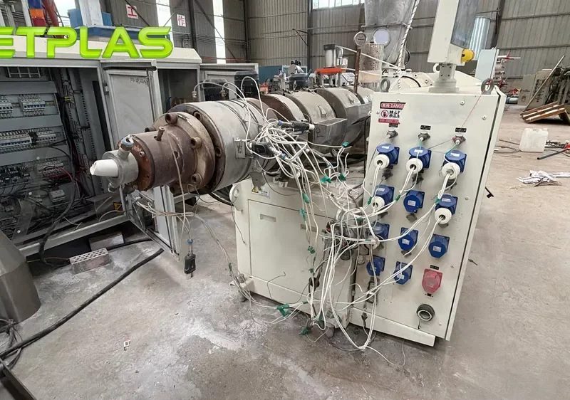 TONGDA 50-200 2 Used TONGDA 50-200 PVC Pipe Production Line
