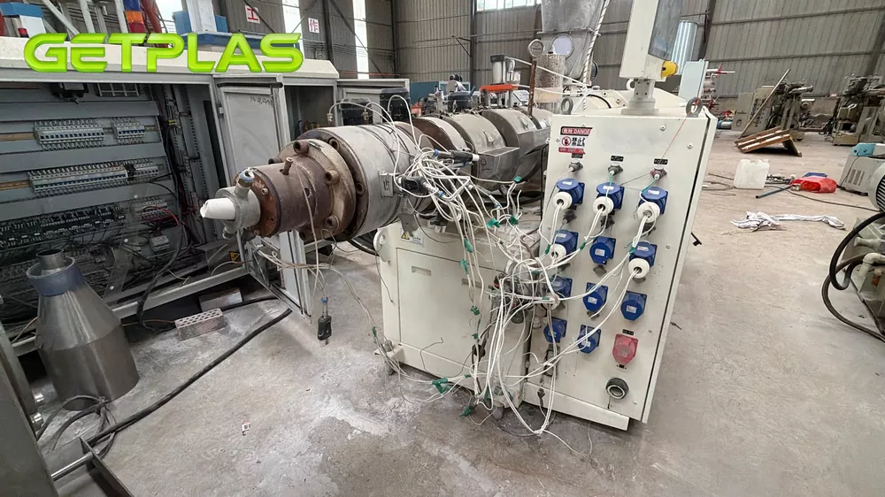 Used TONGDA 50-200 PVC Pipe Production Line