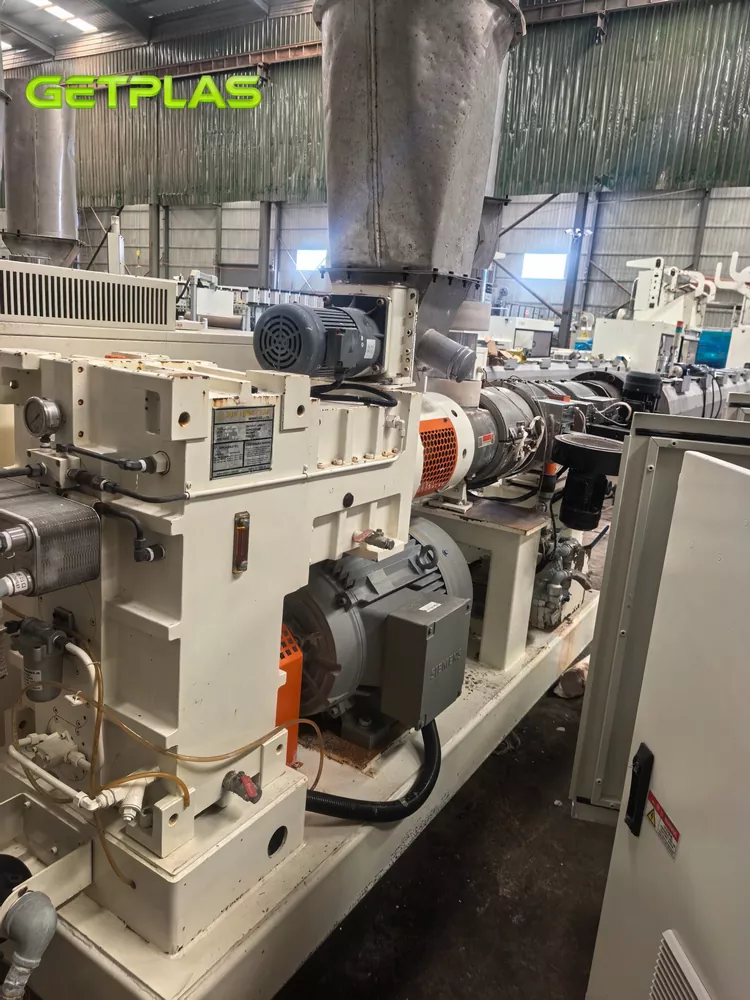 TONGDA GSSZ4 Used TONGDA GSSZ 65(B) Φ110–Φ200 PVC Drainage Pipe Production Line