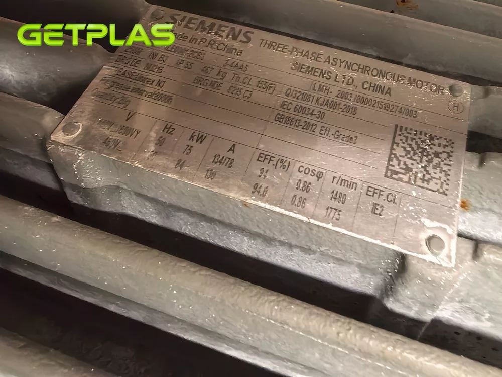 TONGDA GSSZ8 Used TONGDA GSSZ 65(B) Φ110–Φ200 PVC Drainage Pipe Production Line