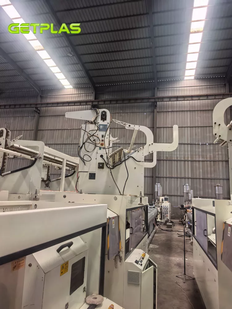 TONGDA GSSZ9 Used TONGDA GSSZ 65(B) Φ110–Φ200 PVC Drainage Pipe Production Line