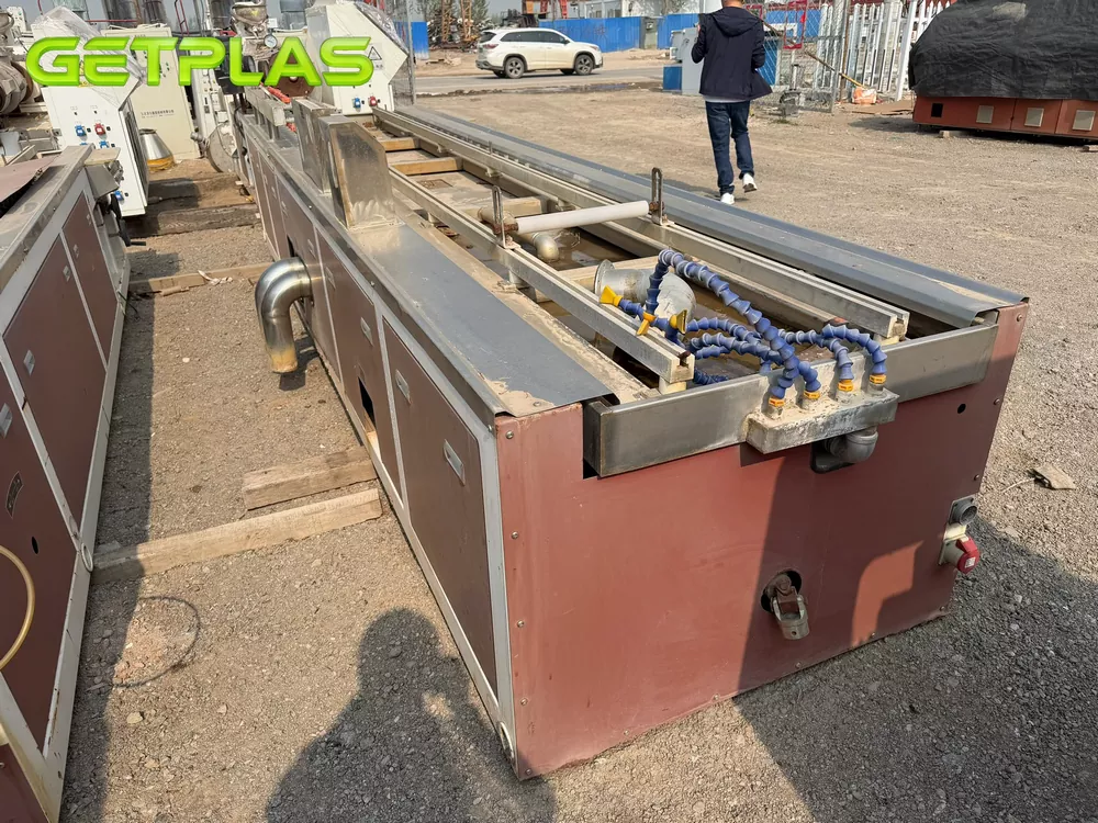 Used JWELL SJZ65/132-YF300 PVC Profile Extrusion Line In Stock