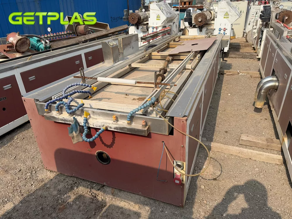 Used JWELL SJZ65/132-YF300 PVC Profile Extrusion Line In Stock