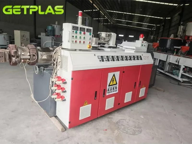 Used Wuxi Senjie 65 SPC Wall Panel Line 300mm Width