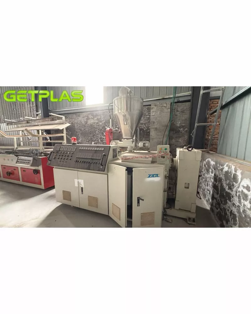 XGL1 Used XGL SJSZ65/132-YF300 PVC Profile Extrusion Line