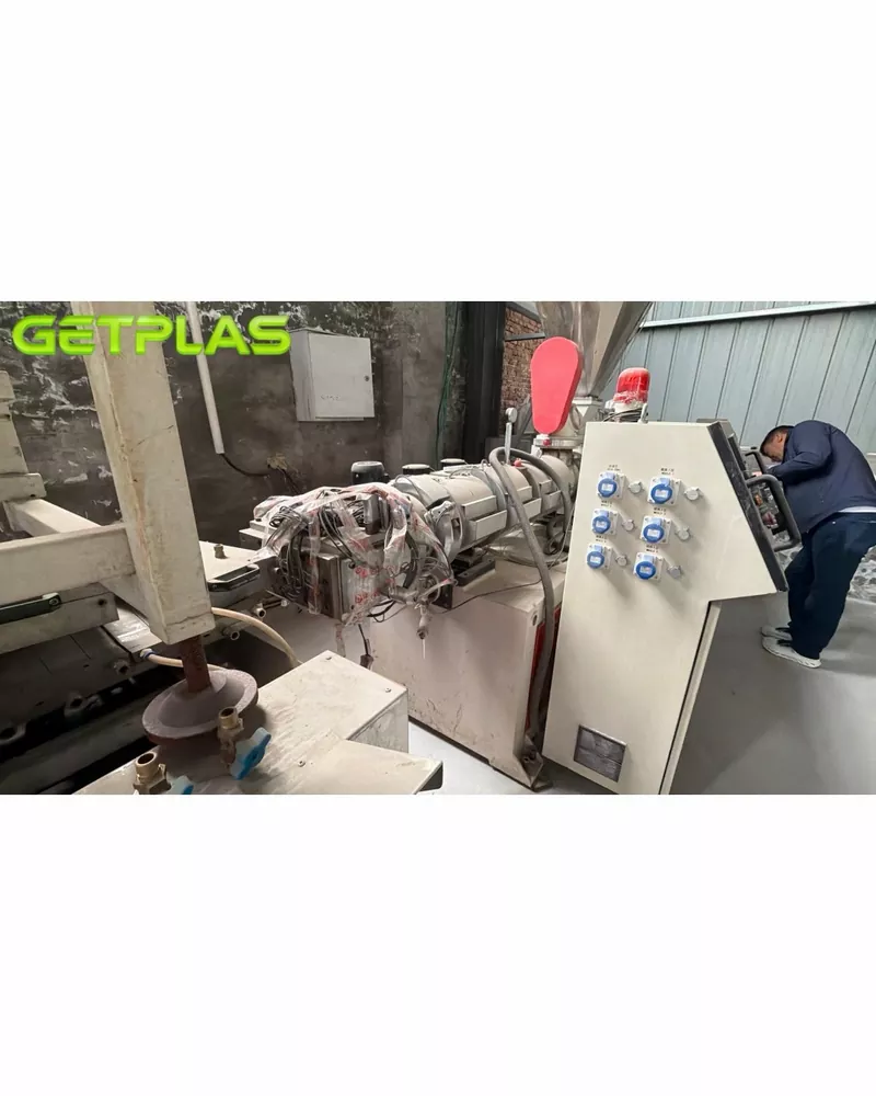 XGL3 Used XGL SJSZ65/132-YF300 PVC Profile Extrusion Line