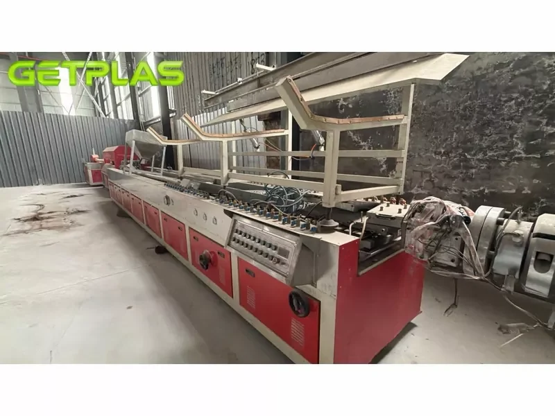 XGL4 Used XGL SJSZ65/132-YF300 PVC Profile Extrusion Line