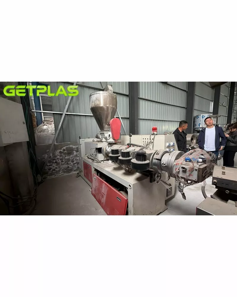XGL8 Used XGL SJSZ65/132-YF300 PVC Profile Extrusion Line