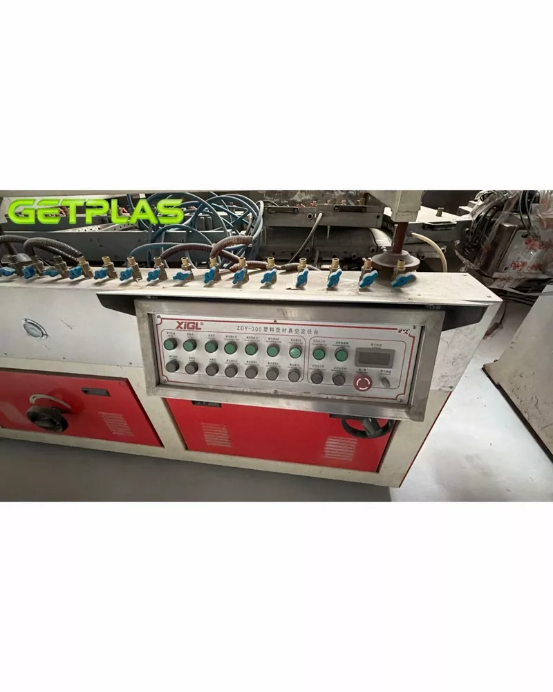 XGL9 Used XGL SJSZ65/132-YF300 PVC Profile Extrusion Line