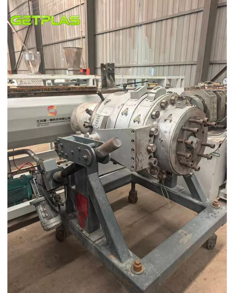 Zhangjiagang Shuguang4 Used Zhangjiagang Shuguang 80 High-Speed PVC Water Pipe Line 160-250mm