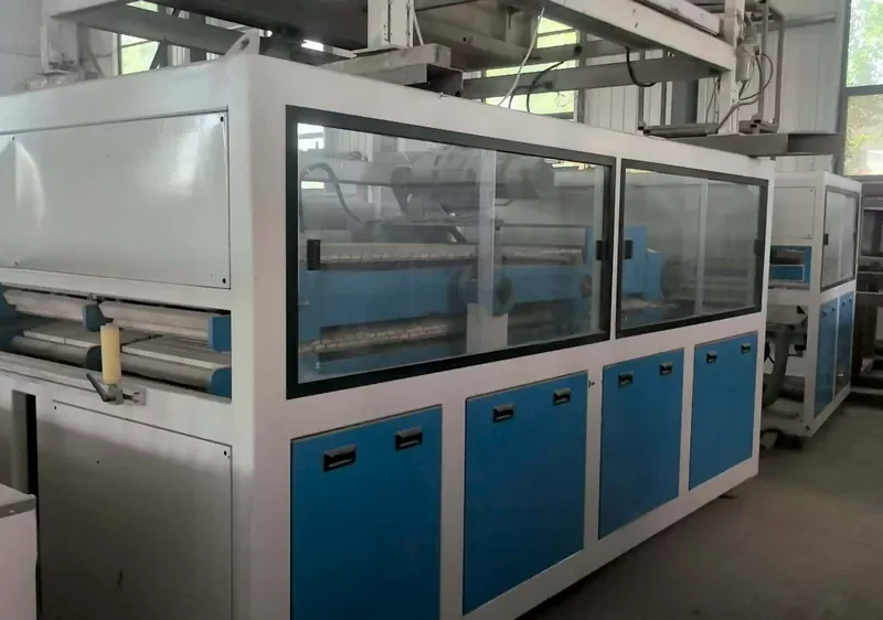 Used for Sale | Wuxi Yahua SJSZ92/188-YF1200 PVC/WPC Large Panel Production Line