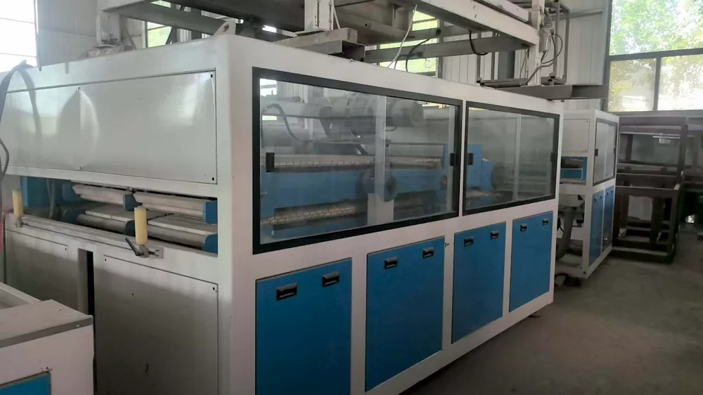 Used for Sale | Wuxi Yahua SJSZ92/188-YF1200 PVC/WPC Large Panel Production Line
